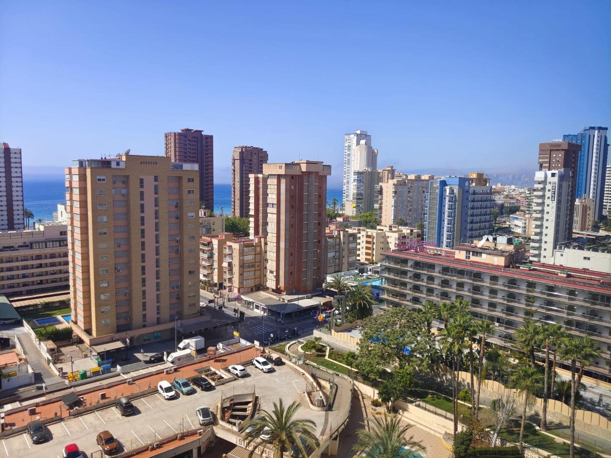 Apartamentos Cervantes 貝尼多姆 外观 照片